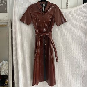 ASOS LONG TRENCH COAT JACKET